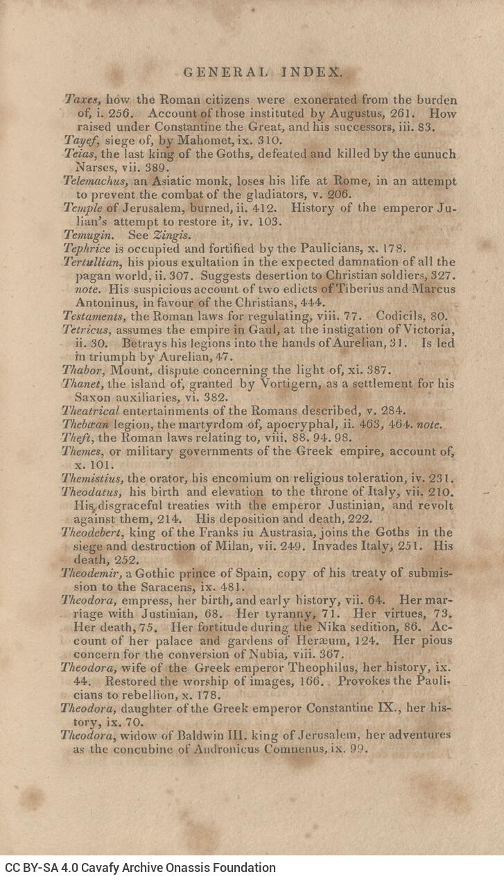 22 x 13.5 cm; 2 s.p. + XV p. + 432 p. + 10 s.p. + 2 inserts, label with the name of the former owner on verso of the front co